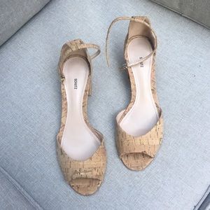 Schutz Chimes Heel in Natural